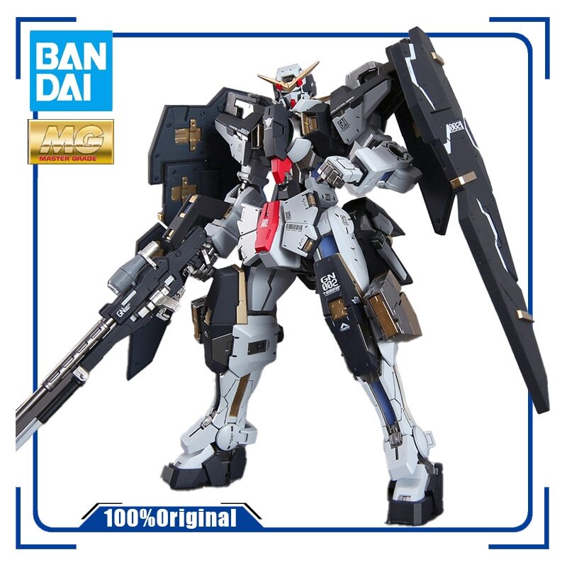BANDAI MG 1/100 Gn-002 00 Fourteenth Angel Zerel Pre Coated Plate Spray Dynames Gundam Assembly Model Action Toy Figures
