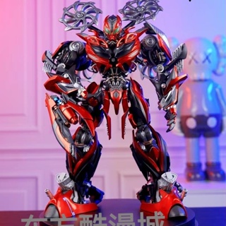 ((พร้อมส่ง) หม้อแปลงอัลลอย ลายการ์ตูน CS เป็น 4 ภาพยนตร์ Red Stinger 1/18 ขยับได้ A7KC