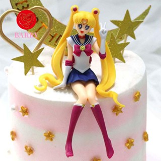 Barry โมเดลฟิกเกอร์การ์ตูน Sailor Moon ขนาดมินิของเล่นสําหรับเด็ก