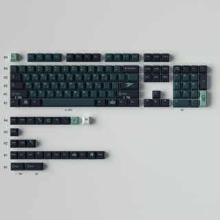 Gmk อะแดปเตอร์ปุ่มกดคีย์บอร์ด PBT 130 คีย์ 68 75 78 84 87 96 98 100 104 108