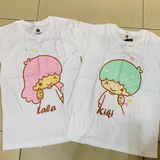 TOP CTเสื้อยืดลายการ์ตูนลิตเติ้ลทวินสตาร์ little twin stars Ver.2