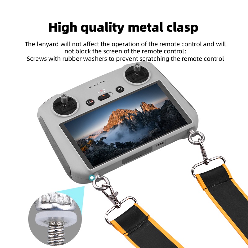 สายเชือกคล้องคอ กว้าง สําหรับรีโมตคอนโทรล DJI Mini 3 Pro RC