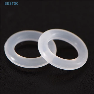 BEST3C 120 ชิ้นยางซิลิโคน O-Ring Dampeners สีขาวสําหรับคีย์บอร์ด Cherry MX ร้อน