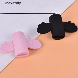 [TheVatifly] ตัวถนอมสายชาร์จ USB รูปปีกนางฟ้าน่ารัก สําหรับโทรศัพท์มือถือ 2 ชิ้น