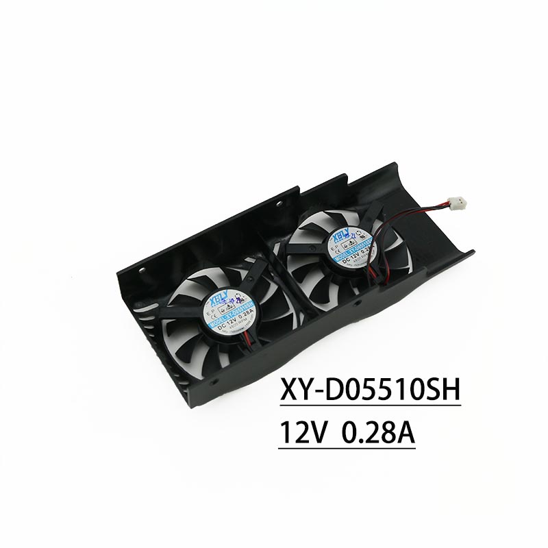 ยี่ห้อใหม่ MSI/MSI GTX 750 Ti 2GB LP มีดการ์ดแบบบูรณาการพัดลมการ์ดกราฟิก XY-D05510SH