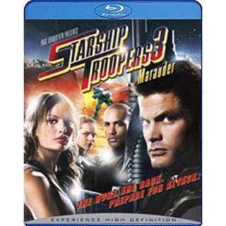 แผ่น Bluray หนังใหม่ Starship Troopers 3 Marauder (2008) สงครามหมื่นขา ล่าล้างจักรวาล 3 (เสียง Eng /ไทย | ซับ Eng/ ไทย)