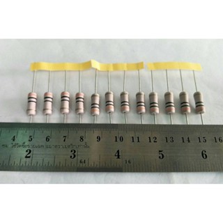 รีซิสเตอร์ R5W 30 ohm ทนความร้อน ของเก่าเก็บญี่ปุ่น Resistor 5w30โอม(แพค20ตัว)