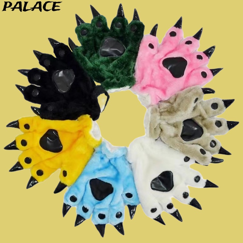 PALACE พร้อมส่ง อุ้งเท้าไดโนเสาร์ ถุงมือไดโนเสาร์ ถุงมือคอสเพลย์ เหมาะกับงานปาร์ตี้ฮาโลวีน