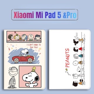 เคสหนัง ฝาพับ ลายการ์ตูน กันกระแทก พร้อมช่องใส่บัตร สําหรับ Xiaomi Mi Pad 6 Mi Pad 6 Pro 11 นิ้ว 2023 Mi Pad 5 Pro 11 Redmi Pad 10.1