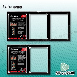 Ultra PRO - 2,3-Card Black Border 35pt UV ONE-TOUCH Magnetic Holder กรอบแม่เหล็ก ขอบสีดำ 2,3 ช่อง 35pt กัน UV