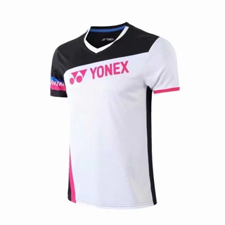 Yonex เสื้อผ้าแบดมินตัน ระบายอากาศ แห้งเร็ว เสื้อผ้ากีฬา เทนนิส ปิงปอง สําหรับผู้ชายและผู้หญิง