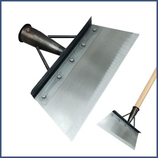 Multi-Functional Outdoor Garden Cleaning Shovel Steel Flat Shovel Ice Shovel for Farm Weeding Planting Home Garden