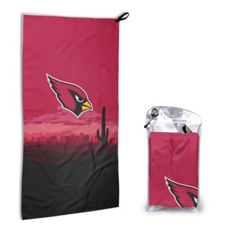 Arizona Cardinals ผ้าขนหนูเช็ดมือ แบบนิ่ม ดูดซับน้ําได้ดี แห้งเร็ว 16x31.5 นิ้ว สําหรับตั้งแคมป์