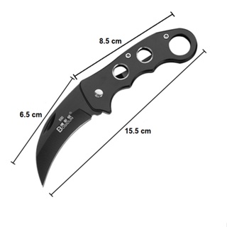 มีด K07_มีดพับ Karambit Knife มีดเดินป่า มีดพกพา แข็งแรงทนทาน พกสะดวก พร้อมส่ง