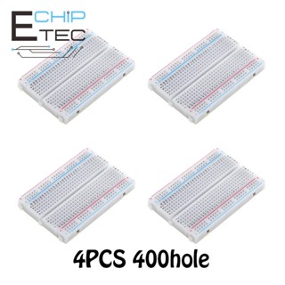 เบรดบอร์ด PCB 400 จุด 8.5 ซม. x 5.5 ซม. DIY 4 ชิ้น