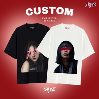 Kaos CustomFace art ver โดย sayz - เสื้อครอป