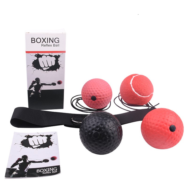 สายคาดศีรษะ พร้อมลูกบอล หัวมวย Reflex Speed Ball อุปกรณ์ฝึกชกมวย ball head ราคา ถูกที่สุด ดีลบีเคเค แกลเลอรีภาพที่ 3