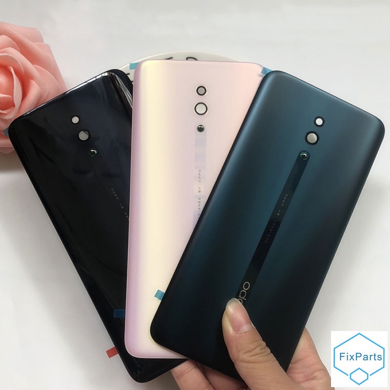 Oppo Reno / Reno 10X zoom / Reno Z แบตเตอรี่ เคสกระจกด้านหลัง ฝาครอบด้านหลัง