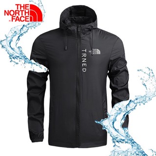 The North Face เสื้อแจ็กเก็ตกันฝน แบบนิ่ม ทรงหลวม กันน้ํา ขนาดใหญ่ คุณภาพสูง สําหรับผู้ชาย 2023 ไซซ์ M - 3XL