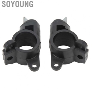 Soyoung Front Turn Signal Light Bracket  2 Pcs Easy To Install Metal High Strength Headlight Indicator Bracket  for Motorbike