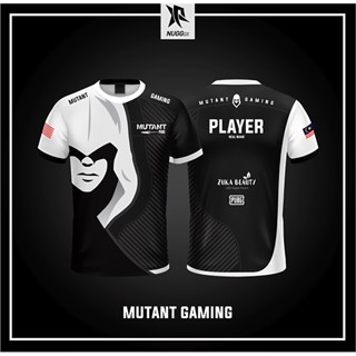 [พร้อมส่ง] เสื้อกีฬาแขนสั้น ลาย baju raya MUTANT GAMING Jerseys kurta lelaki