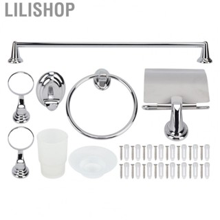 Lilishop Toilet Hardware Stainless Steel Bathroom Rack Set for Storage