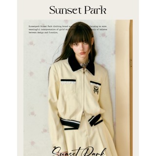 Sunsetpark Sunset Park "Berlin Girls" Vintage Teenage Jacket Coat Set ชุดเซ็ตบัลเลต์