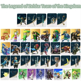 Yb3 การ์ดรูปภาพ the Legend of Zelda Tears of the Kingdom Lomo Amiibo BY3 38 ชิ้น
