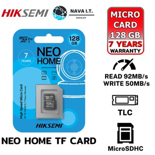 COINSคืน15%⚡FB9JMZV6⚡ HIKSEMI NEO HOME TF CARD 128 GB FOR SMART DEVICES รับประกันศูนย์ 7ปี