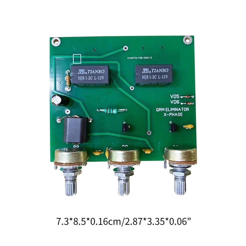 R* QRM Eliminator X-Phase 1-30MHz HF Bands QRM HF Bands Diy Kit กระดานสําเร็จรูป