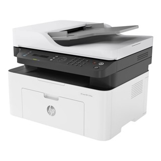 HP เครื่องพิมพ์มัลติฟังก์ชั่นเลเซอร์ MFP137fnw สีขาว