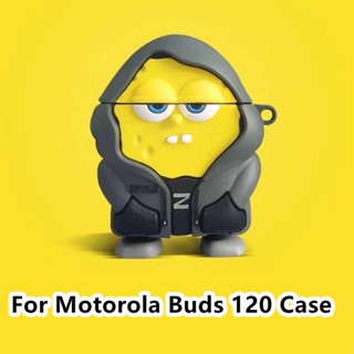 【ของแท้】เคสหูฟัง แบบนิ่ม ลายการ์ตูน สําหรับ Motorola Buds 120 120