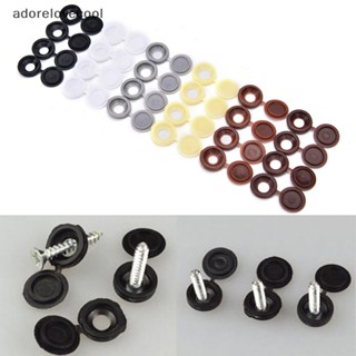 Adth ฝาครอบสกรูบานพับ พลาสติก สําหรับเฟอร์นิเจอร์ รถยนต์ บ้าน 10 ชิ้น