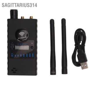  Sagittarius314 เครื่องตรวจจับข้อผิดพลาดเสาอากาศคู่คลื่นวิทยุป้องกันการรบกวน 1MHZ ถึง 8000MHZ เครื่องตรวจจับกล้องสำหรับ