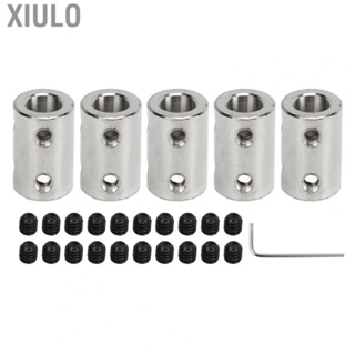Xiulo Bore Coupling  5Pcs Corrosion Resistant Silver Bore Rigid Coupling  for