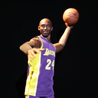 โมเดลลูกบาสเก็ตบอล 1/6 Kobe Briante James แบบสองหัว ขยับได้ แฮนด์เมด