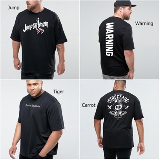 Just Say Bad ® เสื้อไซส์ใหญ่ 3XL 4XL รุ่น BS01 สีดำ (ลิขสิทธิ์แท้) เสื้อยืดคนอ้วน  BS