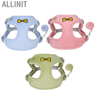 Allinit Reflective Dog Harness  Small Skin Friendly Exquisite Embroidery for Outgoing