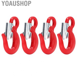 Yoaushop Eye Hoist Sling Hook Slip Hook  Disengagement for Lifting Heavy Objects for Construction Sites