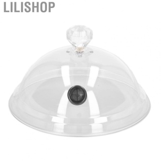 Lilishop Home  Dome Cover Kitchen Cooking  Acrylic Hood  Infuser Cloc GD