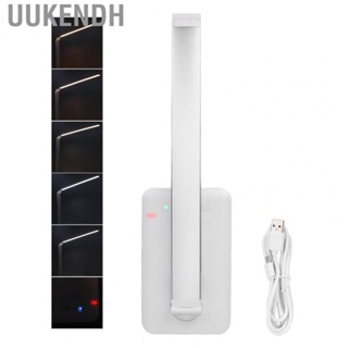 Uukendh Desk Lamp Aluminium Alloy Folding Timing 5 Lighting Modes 10 Brightness Gear