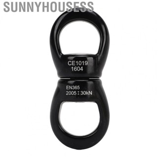 Sunnyhousess Double Ended Swivel Eye Hook  High Hardness 360° Rotatable Swing Swivel Hook  for Climbing