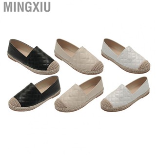 Mingxiu Casual Shoes  Fine Workmanship Rubber Sole Reinforced Heel Soft Flat Shoes  for Travel