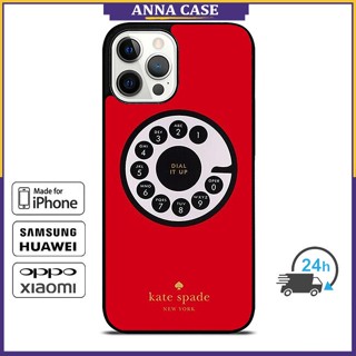SAMSUNG เคสป้องกันโทรศัพท์มือถือ ลาย KateSpade หมุนได้ สําหรับ iPhone 10 14 Pro Max 13 Pro Max 12 Pro Max Note10 Plus S22 Ultra
