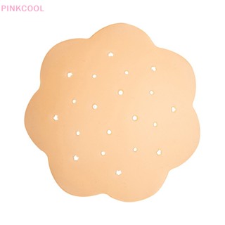 Pinkcool ขายดี แผ่นซิลิโคนปิดจุกนม ระบายอากาศ ใช้ซ้ําได้ มองไม่เห็น