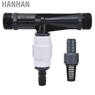 Hanhan External Thread Venturi  W/ Check Valve Injector Irrigation Tool