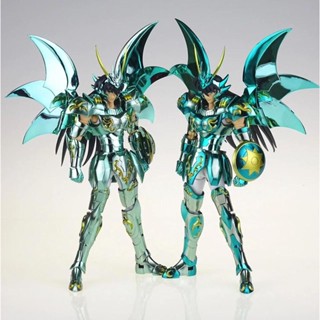 [โปรโมชั่น] Gt Saint Cloth Seiya Saint Cloth Myth EX Shen Xiaoqiang Shen Tianlongza อัลลอยด์มังกรสีม่วง ขยับได้ สีทั่วไป ครบรอบ 10 ปี LABV