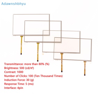 Adhyu แผงหน้าจอสัมผัส มัลติมีเดีย นําทาง GPS สําหรับรถยนต์ DVD