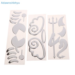 Adhyu สติกเกอร์ ลายปีศาจนางฟ้า 3D สําหรับติดตกแต่งรถยนต์ TH