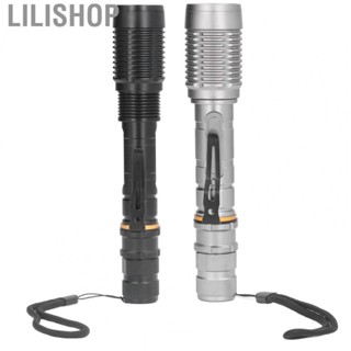 Lilishop Telescopic Zoomable Flashlight  5 Lighting Modes 5000LM Bright Flashlight  for Camping